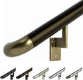 Promenaid 2ft ADA Handrail Kit - Architectural Bronze - Easy Install