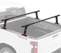 800lbs Capacity Aluminum Truck Bed Rack - Low Profile 2 Bars Set