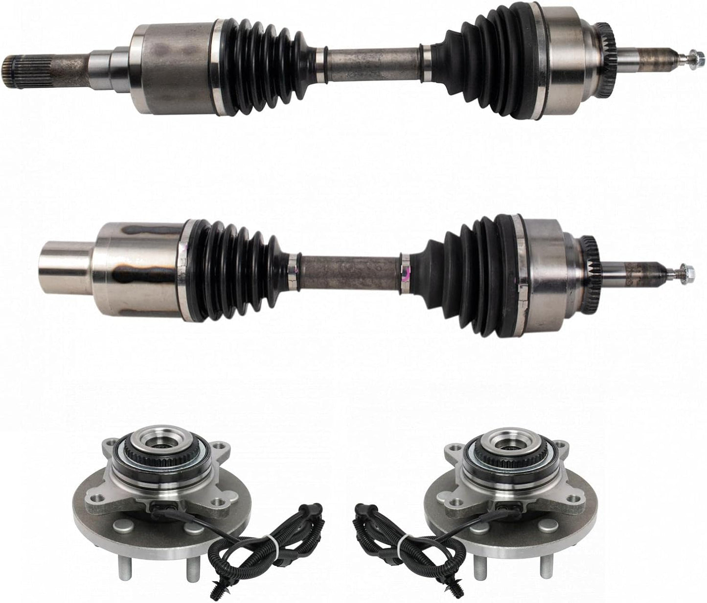 TRQ Front Driver & Passenger Side Drivetrain Kit for F-150