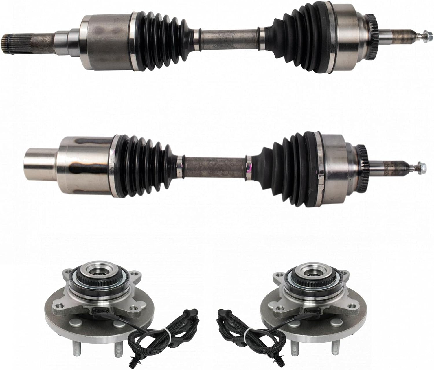 TRQ Front Driver & Passenger Side Drivetrain Kit for F-150