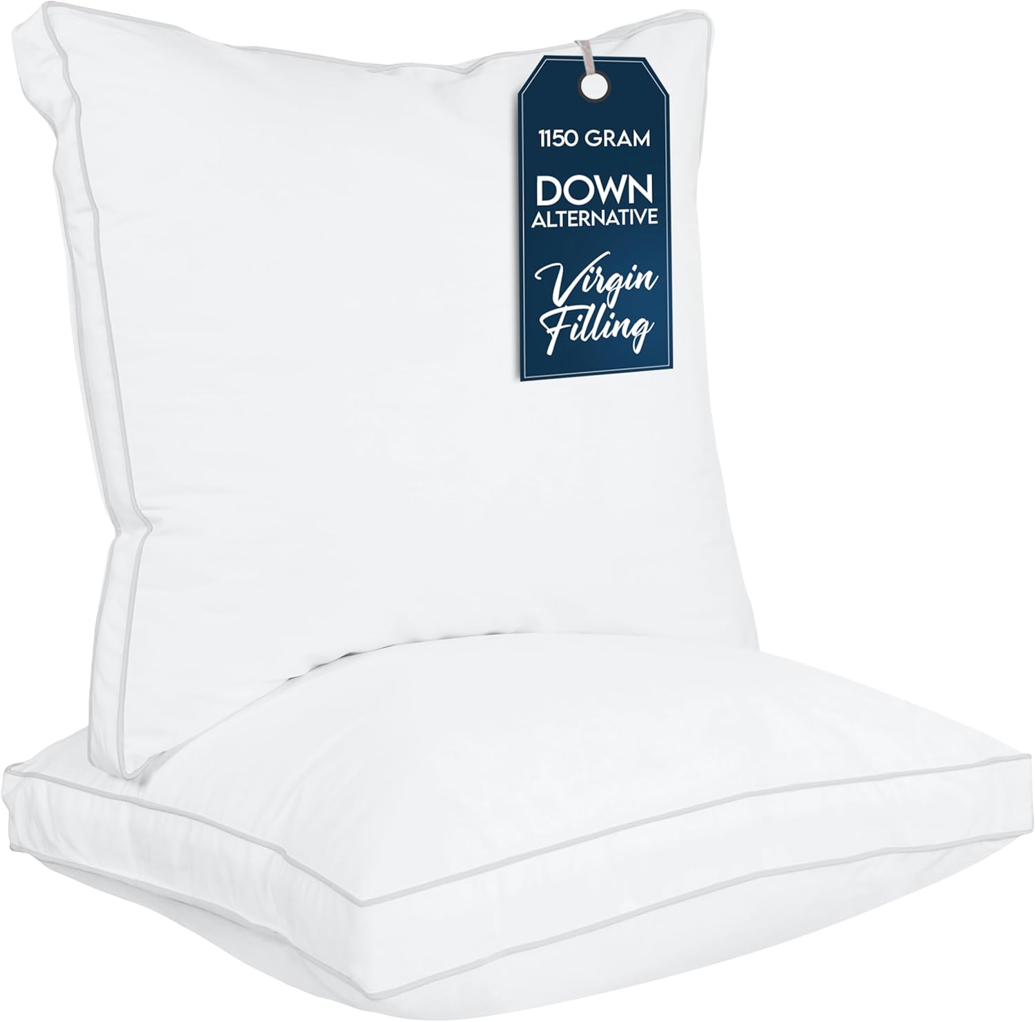 Utopia Bedding European Size Bed Pillows Set of 2 for Comfort