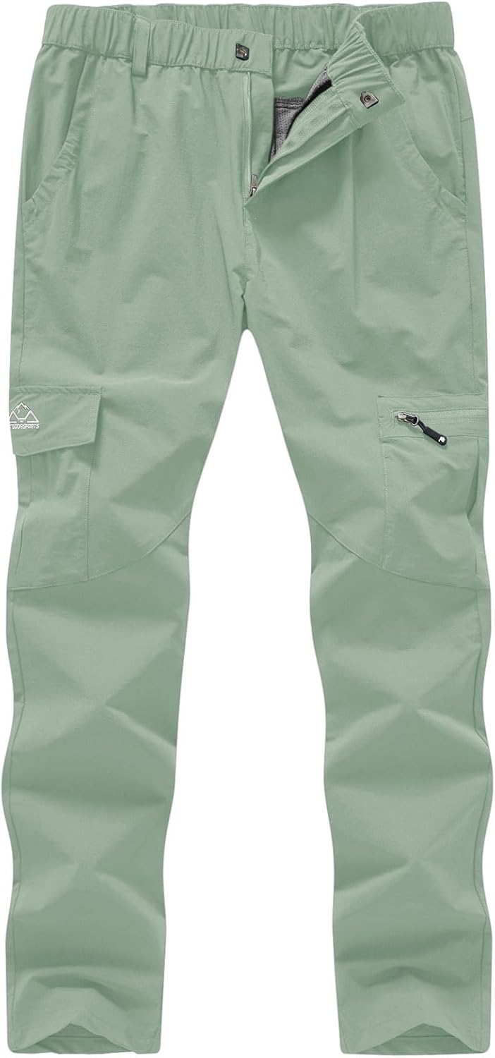 YSENTO Women's Hiking Pants Lightweight Quick Drying Cargo Pants