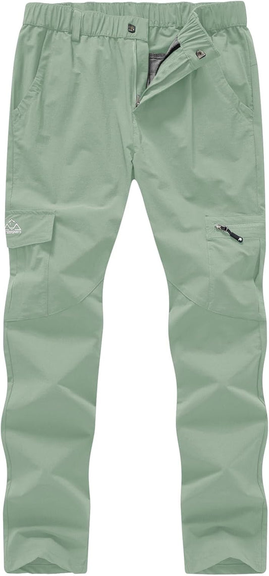YSENTO Women's Hiking Pants Lightweight Quick Drying Cargo Pants