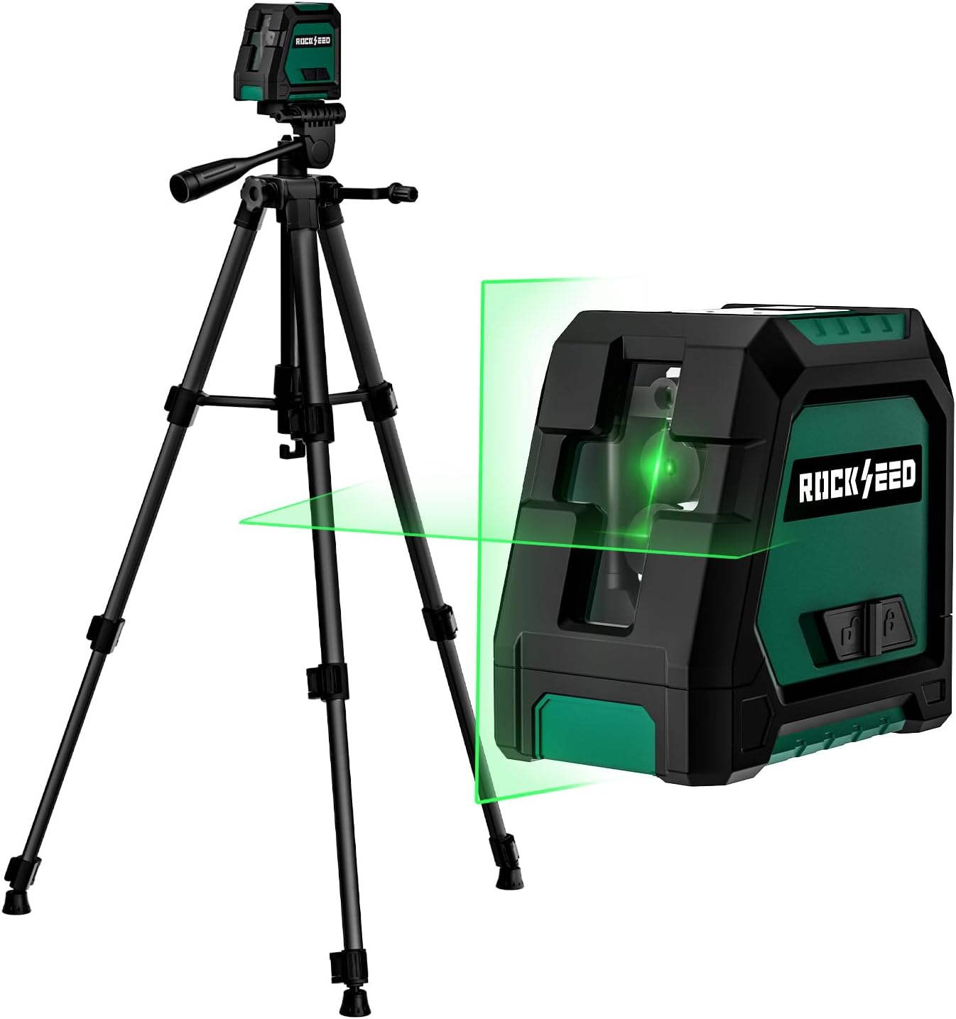 RockSeed Dual Modules Line Laser Level for Home and DIY Projects