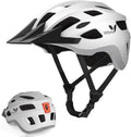 Veltuno Bike Helmet for Adults with LED Light and Visor