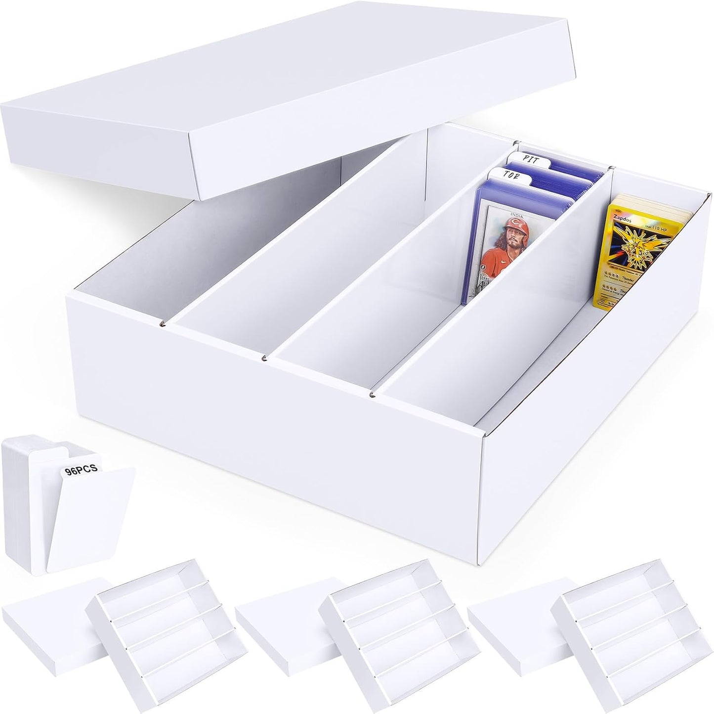 Large-Capacity Trading Card Storage Box for All Collectors