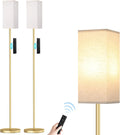 Ambimall Remote Control Dimmable Floor Lamp 64in - Adjustable Warm