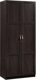 Sauder Storage Cabinet Pantry Cabinet, Cinnamon Cherry - Tall