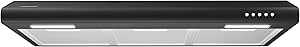 Ductless Range Hood 30 inch with Anti-fingerprint Design