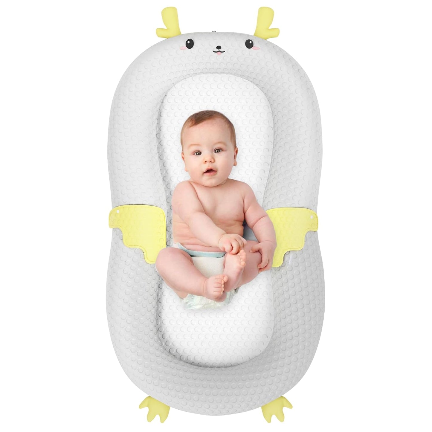 Baby Lounger for Newborn & Infant - Soft Cotton Support Cushion