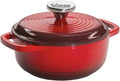 Lodge Enameled Cast Iron Dutch Oven for Versatile Cooking