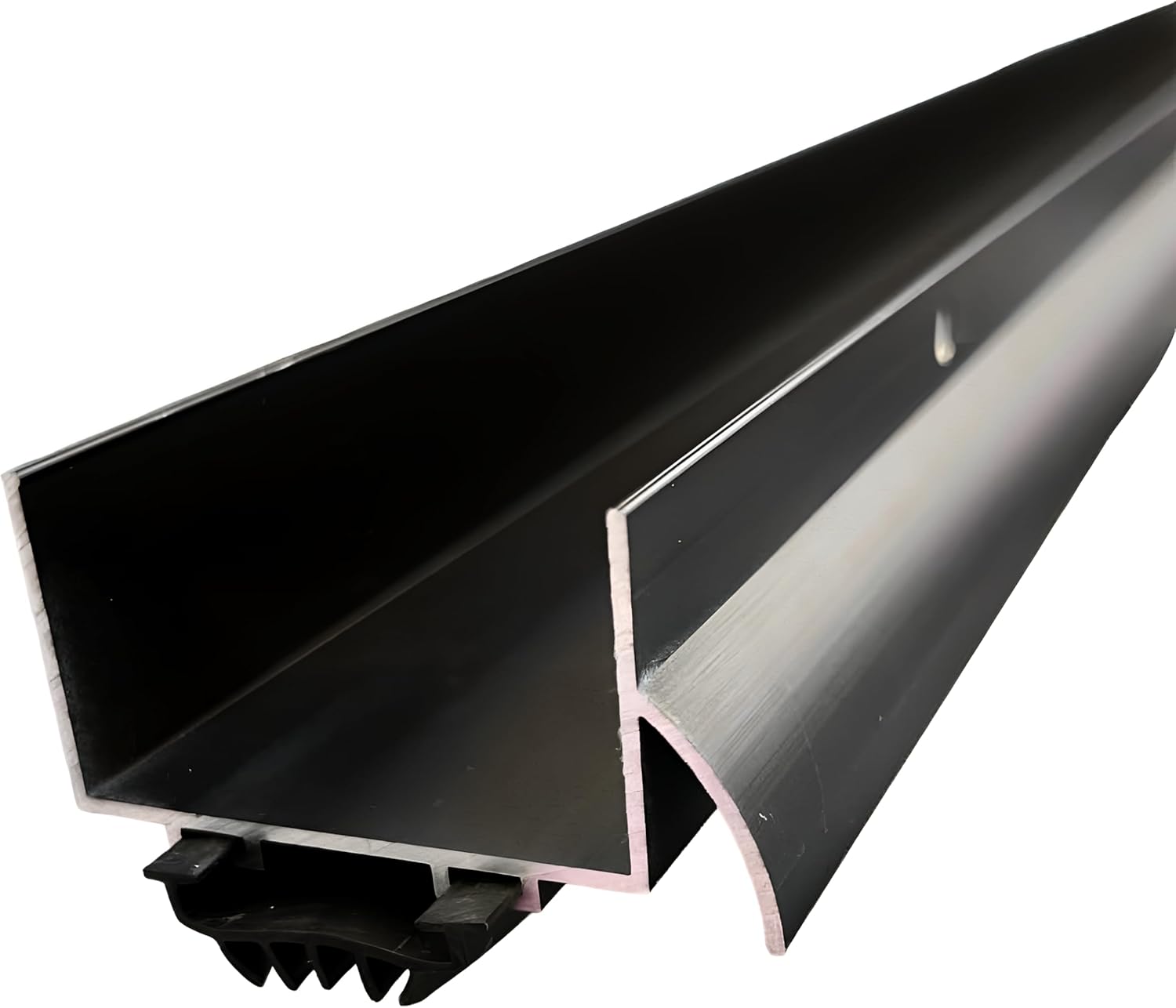 U Shaped Aluminum Door Bottom Sweep for Weather Stripping Seal