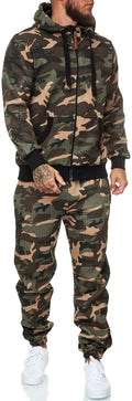 HHGKED Sweat suits men Tracksuits 2 Piece Sets Athletic