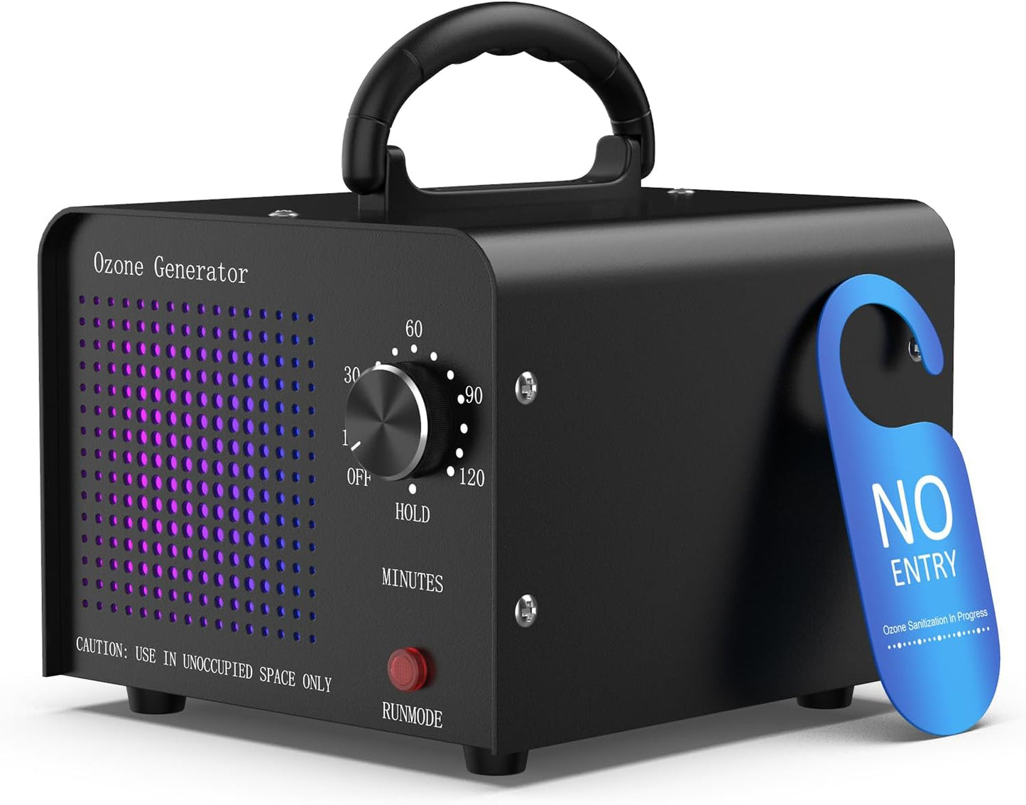 0zone Generator 65000mg O3 Air Purifier for Home & Car Use