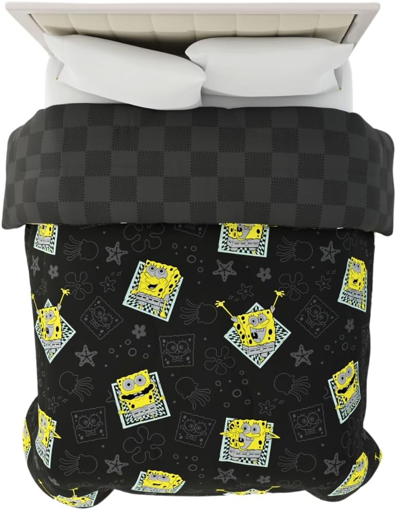 SpongeBob SquarePants Bedding Super Soft Cozy Microfiber Comforter