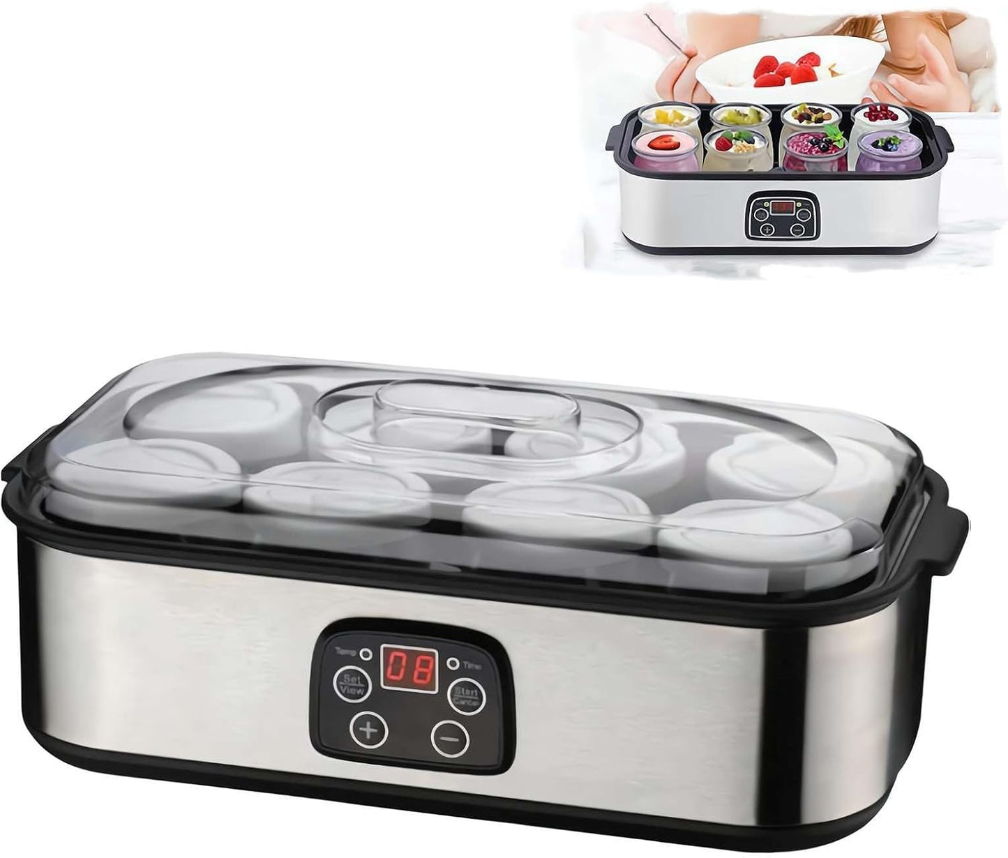 Digital Yogurt Maker with Adjustable Control