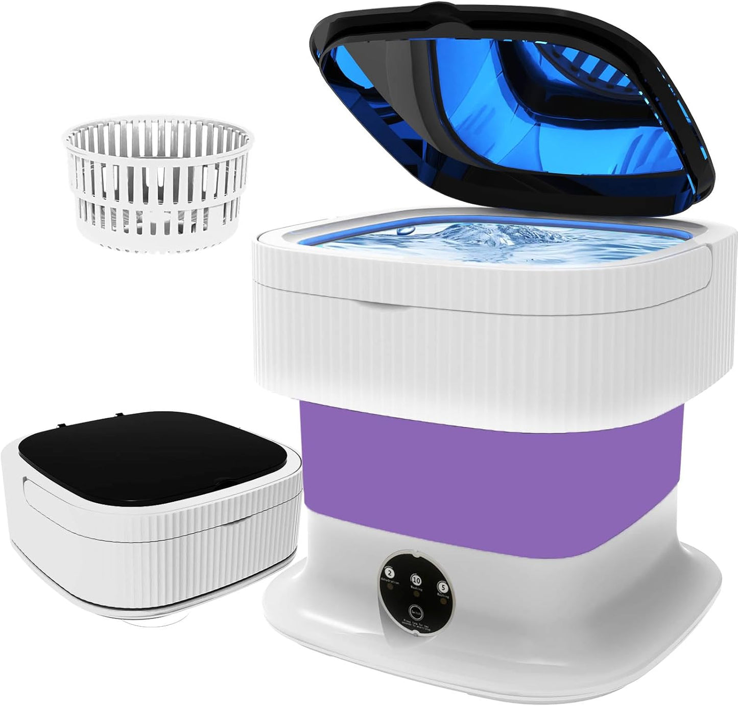 Compact Foldable Mini Washer Dryer | Portable Laundry Solution