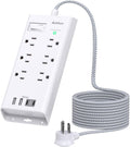 Addtam Surge Protector: 6 Outlets, 4 USB Ports, 2 USB-C Ports