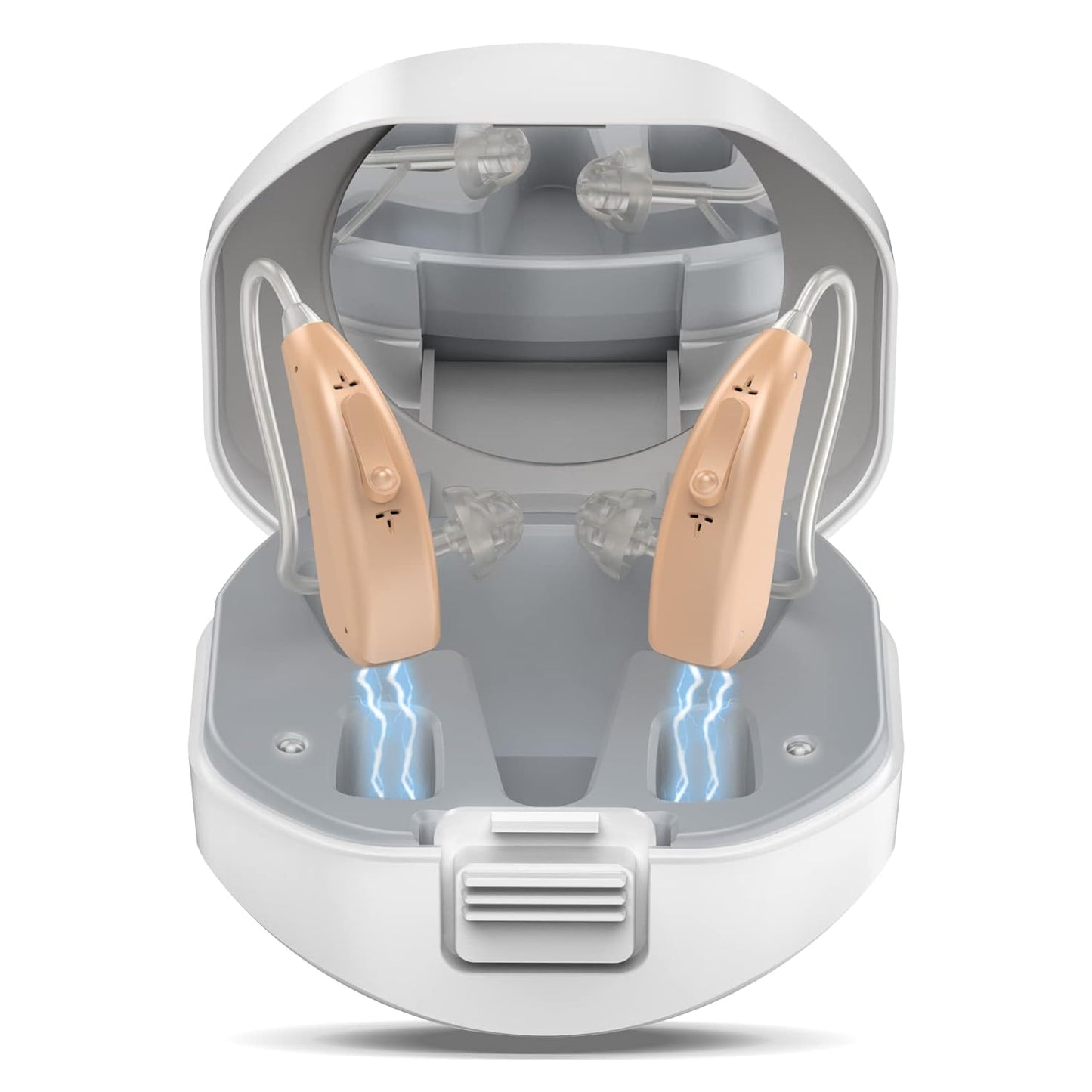 Rechargeable Hearing Aids for Seniors with Noise Cancelling