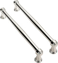 Solid Heavy Duty 6-5/16 in Hole Center Polished Nickel Cabinet Pulls
