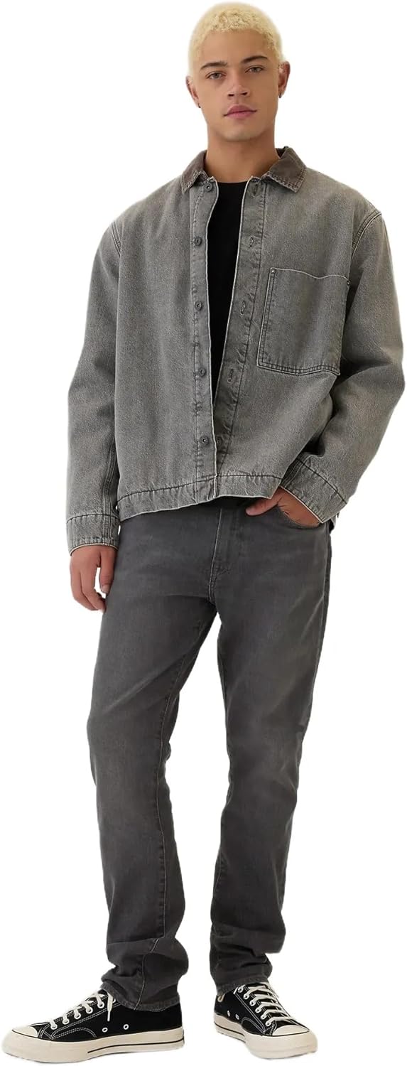 GAP Men's Athletic Slim Fit Jeans for Modern Style and Comfort