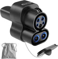 2 in 1 CCS & J1772 to Tesla Adapter - Fast 250KW/80A Charging