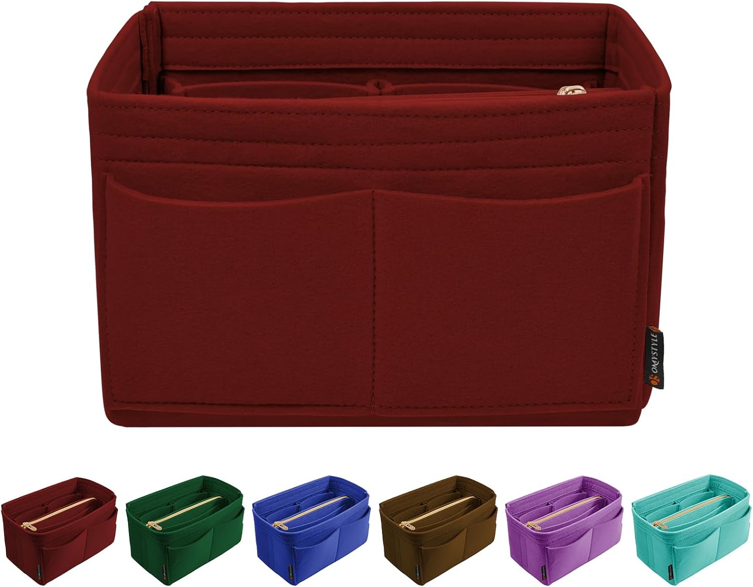 OMYSTYLE Purse Organizer Insert for Neat Handbag Organization