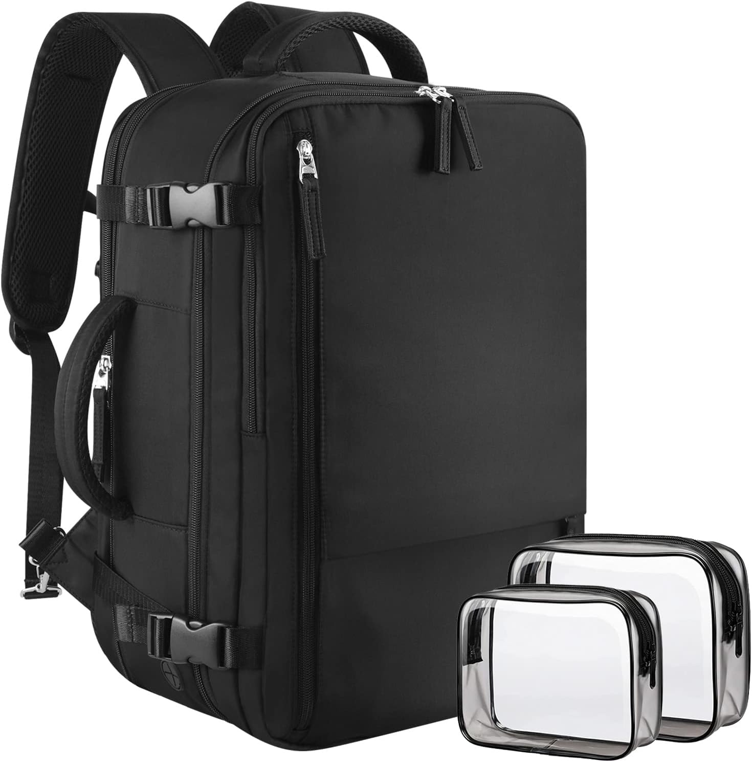 Large Travel Backpack for Men and Women - Expandable 40L Carry On