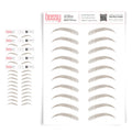 Long-Lasting 5 Pack Eyebrow Tattoos for Natural Hair-Like Finish