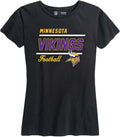 Minnesota Vikings Women's Relaxed Fit Gameday T-Shirt - Comfortable