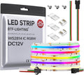FCOB WS2814 RGBW Addressable LED Strip 16.4ft - Uniform High Density