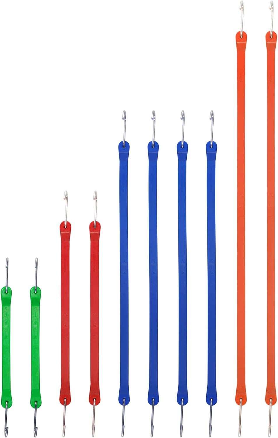 Heavy Duty Rubber Bungee Cords with S Hooks for Cargo Needs