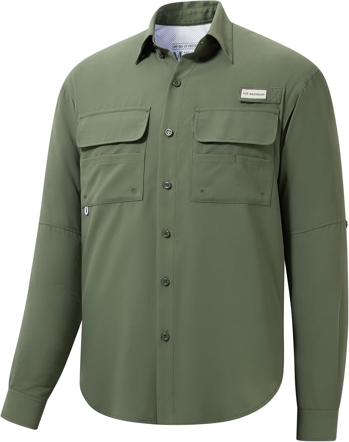 BASSDASH UPF 50 Performance Shirt - Quick Dry