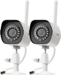 Zmodo Outdoor Wireless Security Camera System 2 Pack - 1080p HD