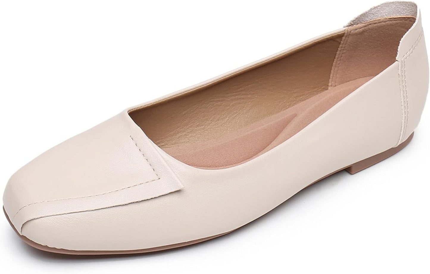 VenusCelia Women's Plain Dance Flat Shoe for Comfort and Style