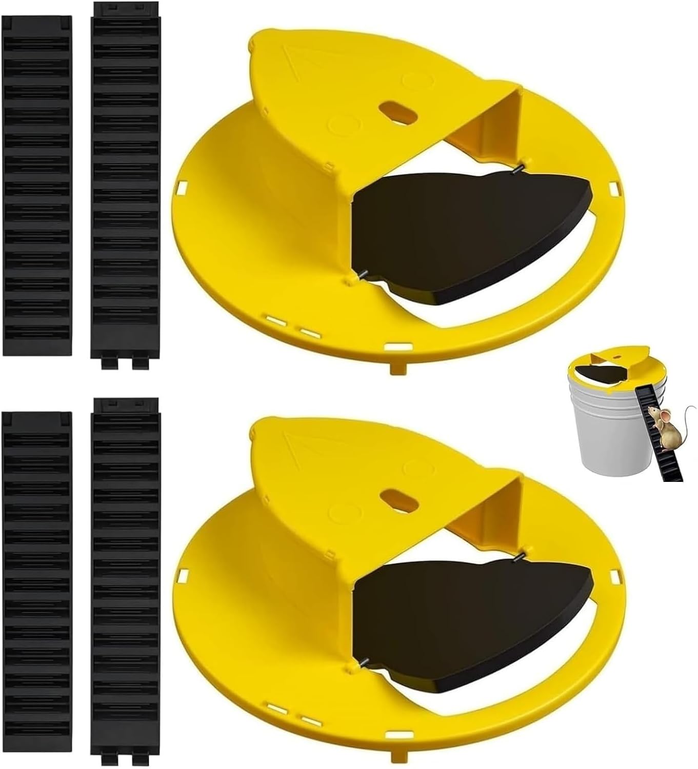 Humane Auto Reset Mouse Trap | 5 Gal Bucket Compatible