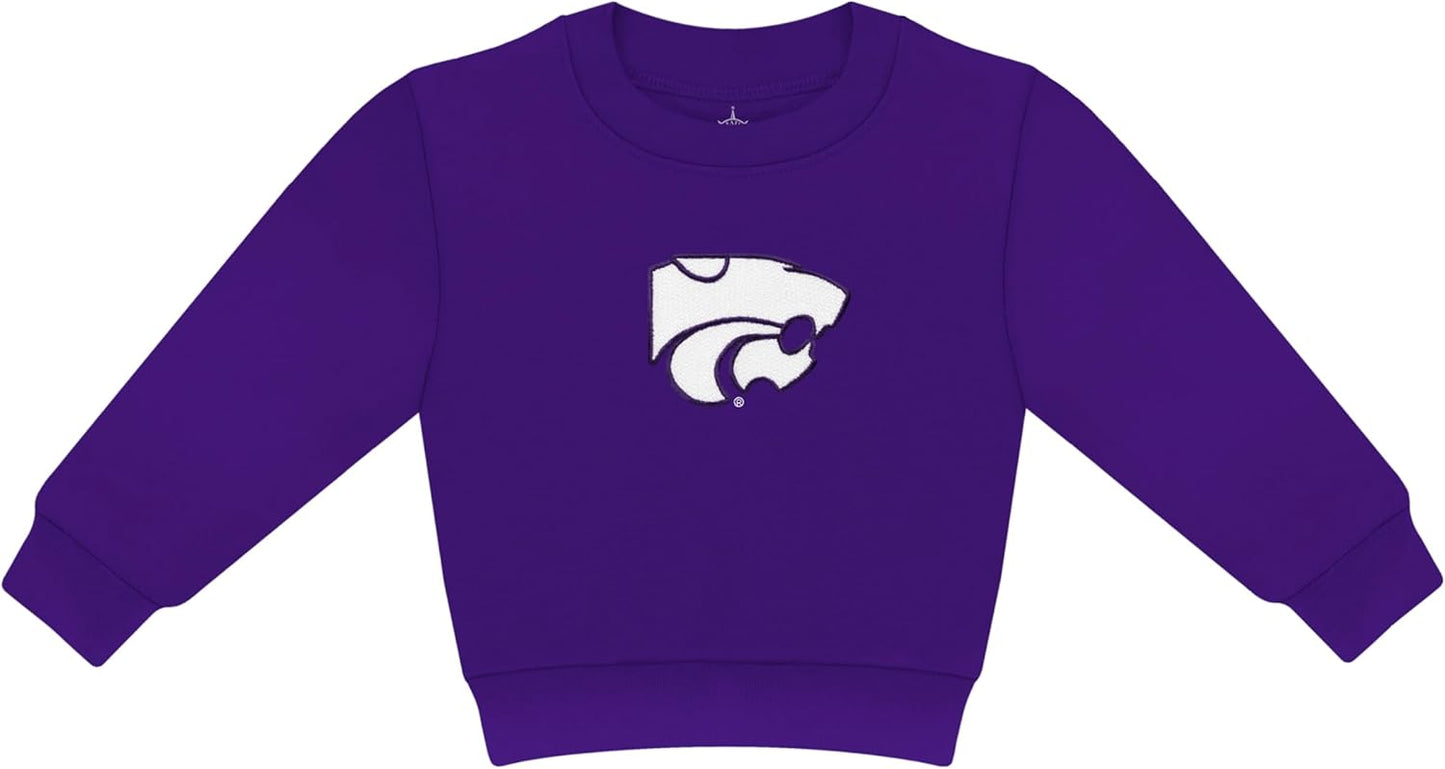 Kansas State College Baby Sweatshirt for Boys & Girls 0-4T