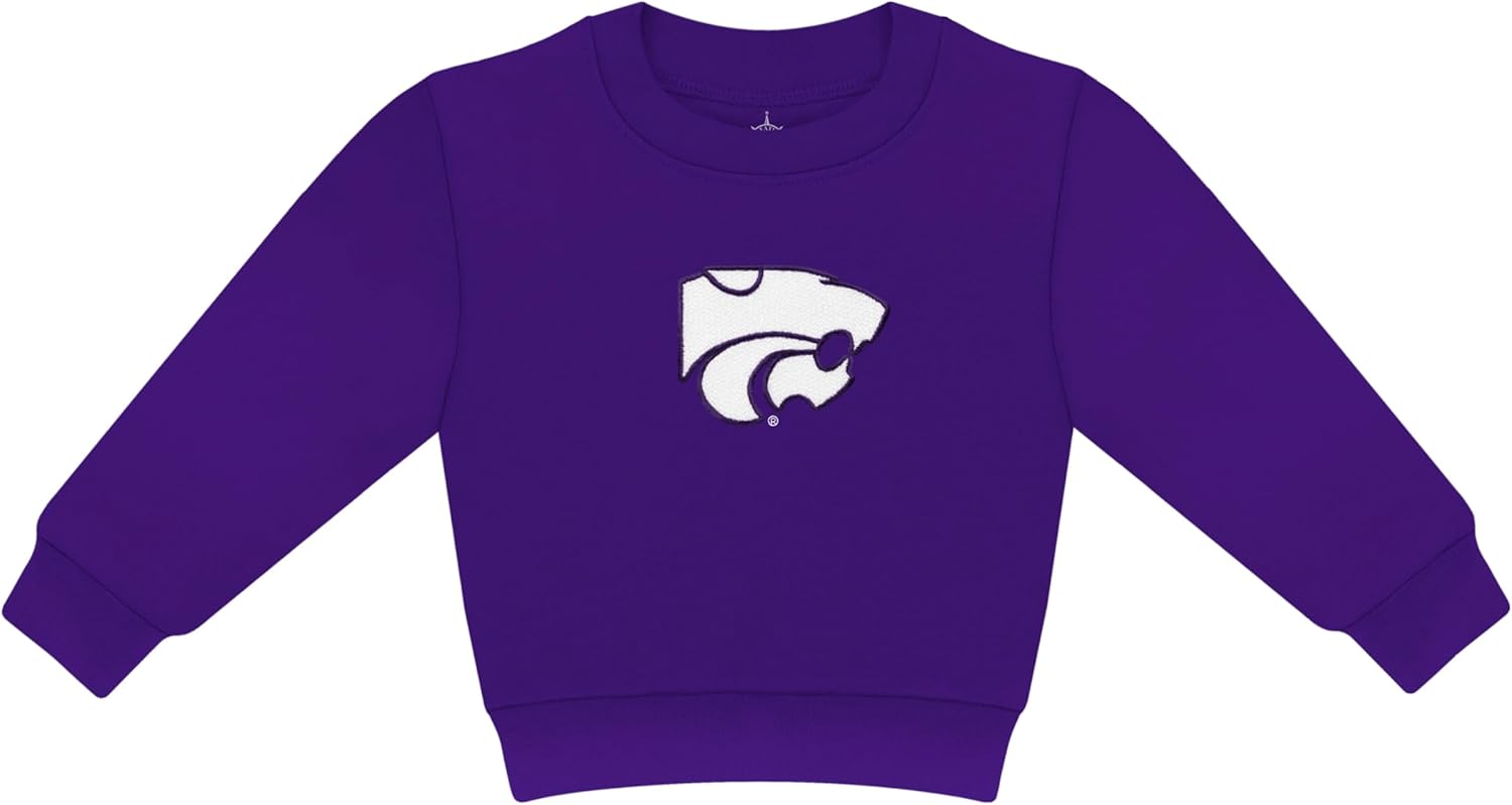Kansas State College Baby Sweatshirt for Boys & Girls 0-4T