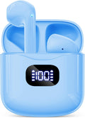 Bluetooth 5.3 Wireless Earbuds T08 - 40H Playback with LED Case