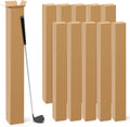 4 x 4 x 40 in Golf Club Shipping Boxes 10 Pack - Tall Corrugated
