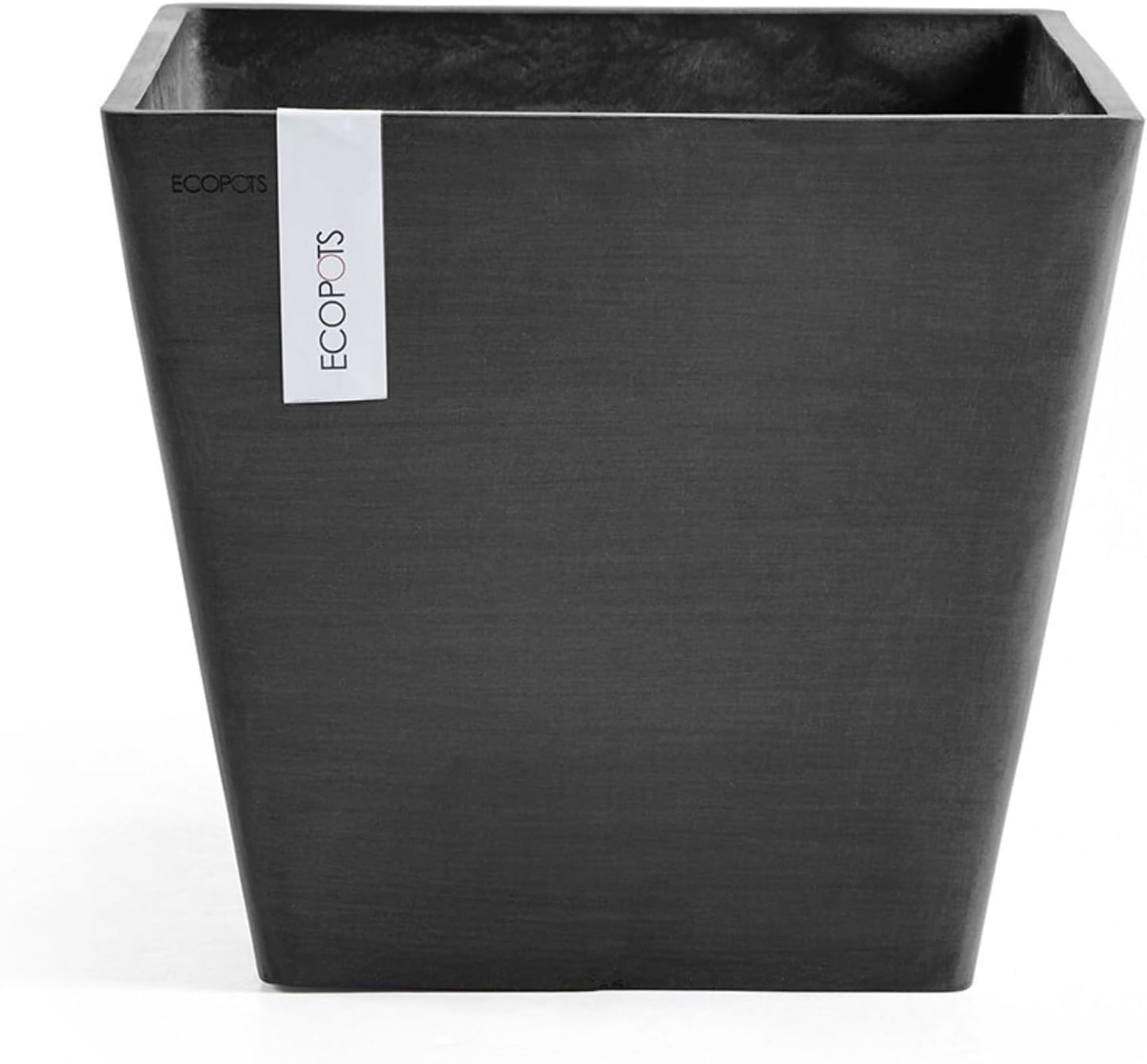 Ecopots Rotterdam Durable Modern Square Planter for All Spaces