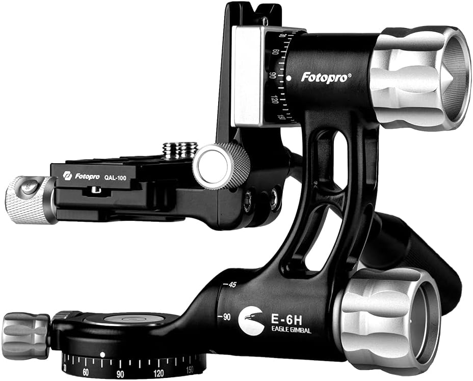 Fotopro E-6H Gimbal Head for Wildlife and Astrophotography