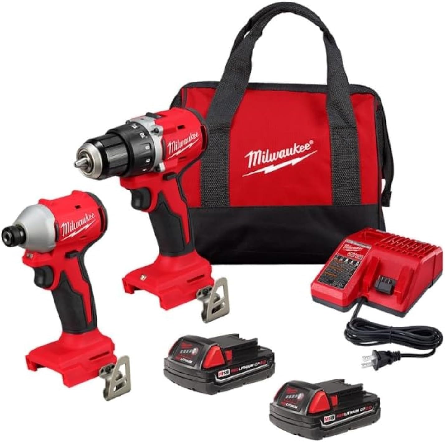 Milwaukee M18 Compact Brushless 2-Tool Combo Kit for Professionals