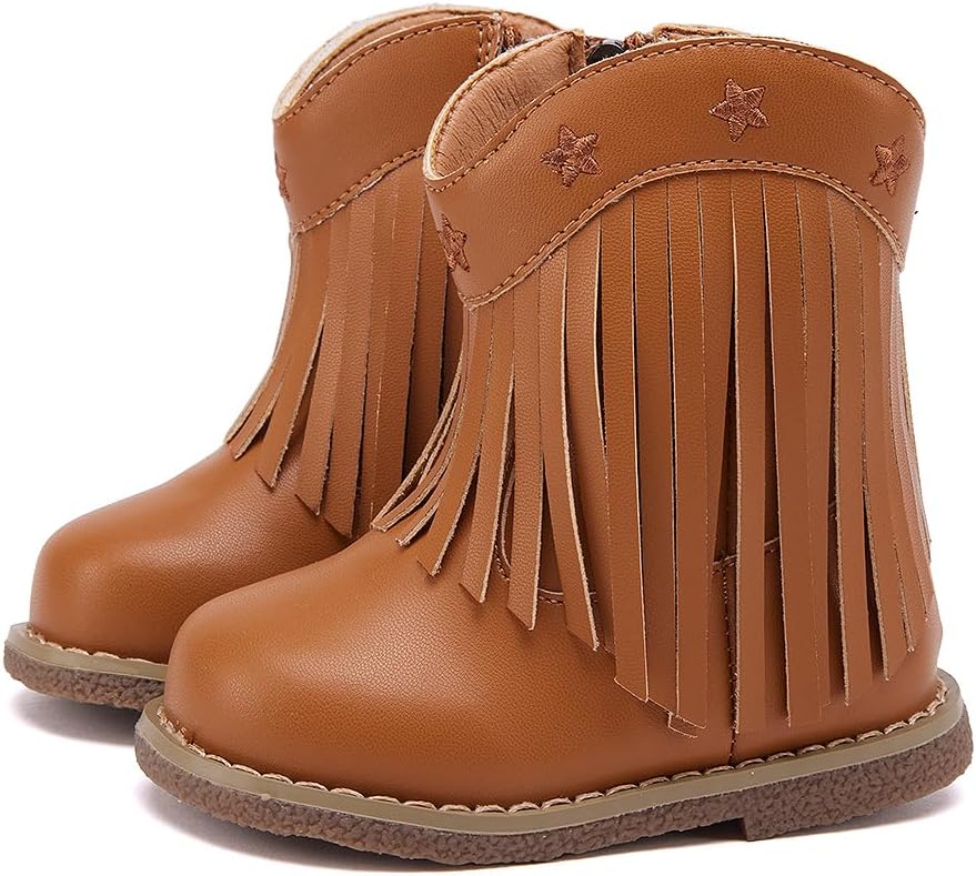 BMCiTYBM Baby Cowboy Cowgirl Boots for Infants 6-24 Months