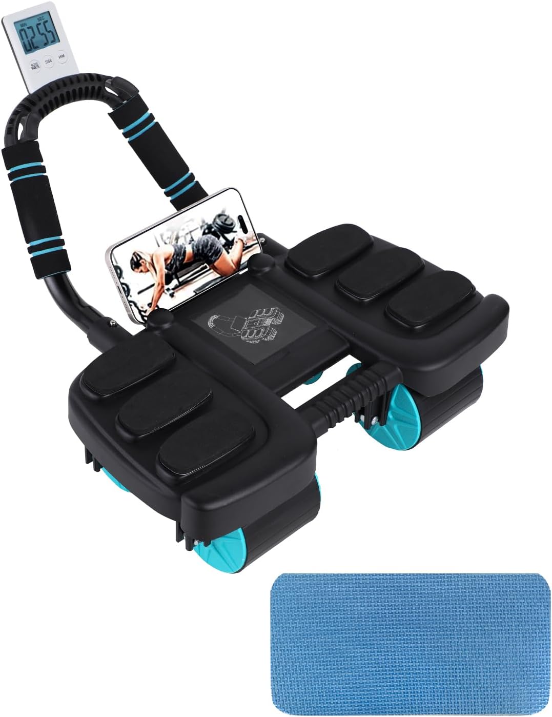 NINEXX Ab Roller Wheel - Strengthen Core & Burn Fat!