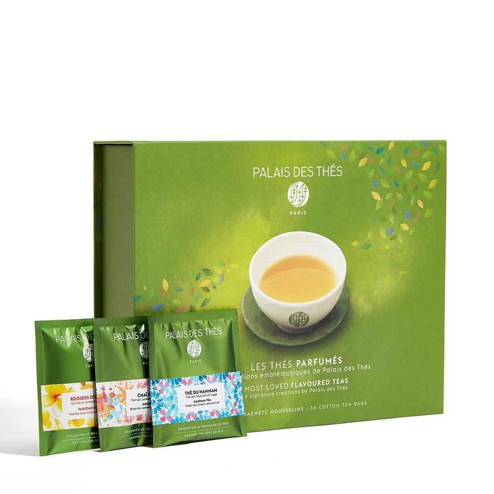 Most Loved Teas Gift Set Box - Premium Selection of Flavored Teas