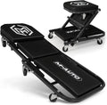 M-AUTO 40-In Folding Creeper Rolling Seat - Convertible Garage Roller