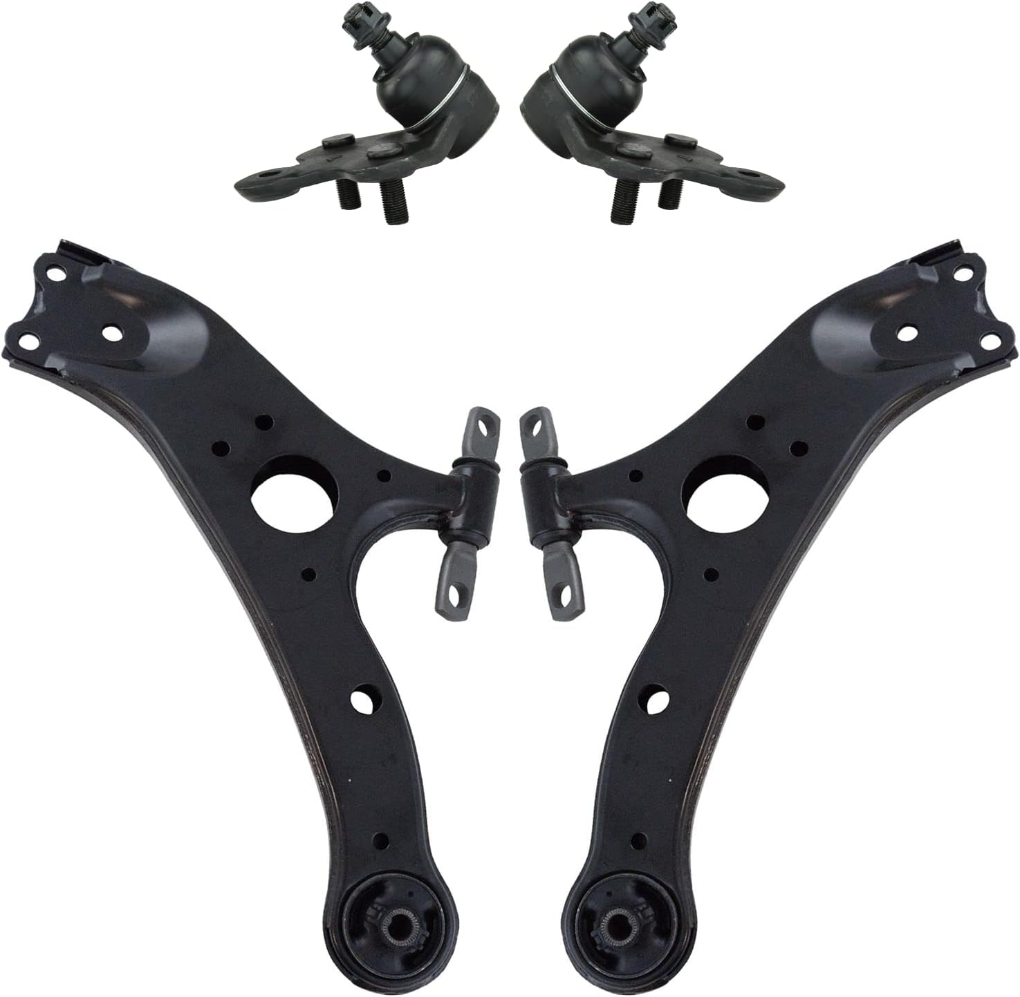 TRQ Front Lower Control Arm Set for Lexus RX350 and Toyota