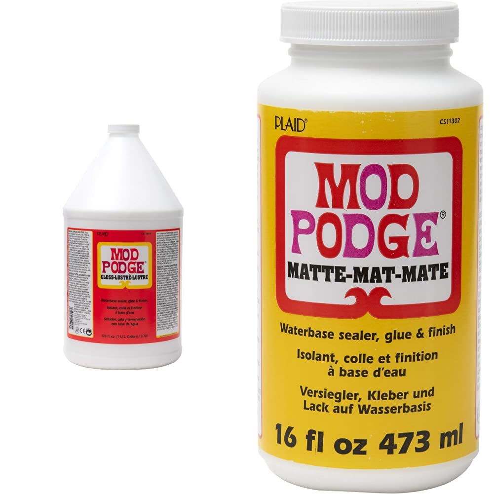 Mod Podge Sealer and Finish Set for All Your Crafting Needs