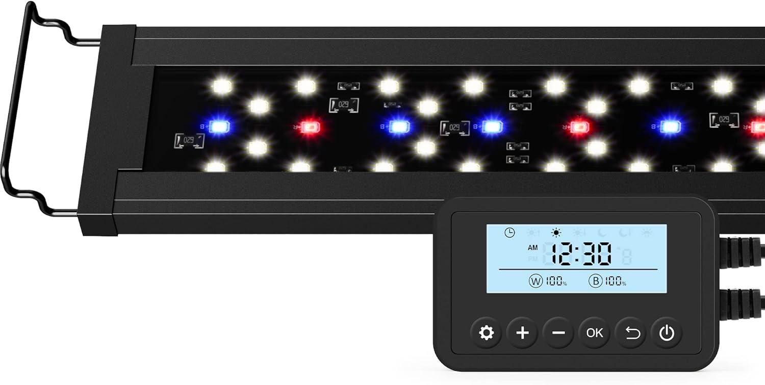 NICREW SkyLED Plus Aquarium Plant Light for Freshwater Tanks